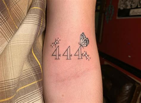 number 444 tattoo|Understanding The 444 Tattoo: Origin, Significance, And Who。